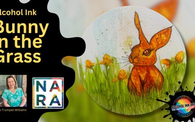 Creating a Charming Bunny with Alcohol Ink: A Step-by-Step Tutorial